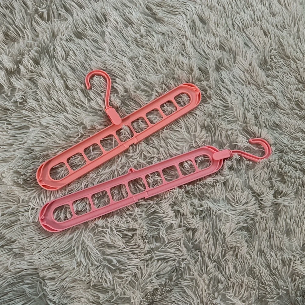 Colorful Closet Organizing Hangers Set